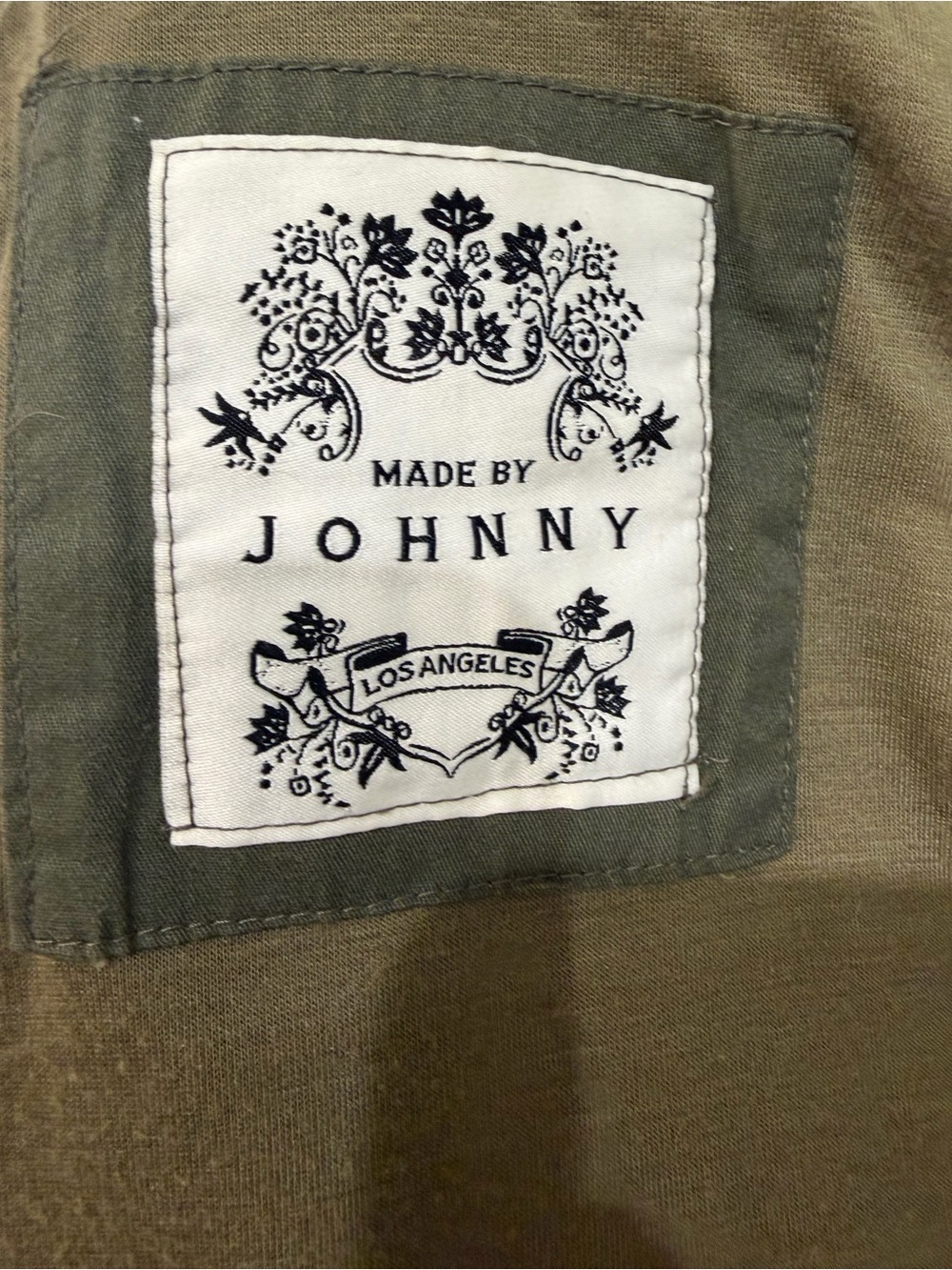 Made by Johnny WJC643 Olive Green Military Safari Anorak Jacket M - Picture 8 of 10